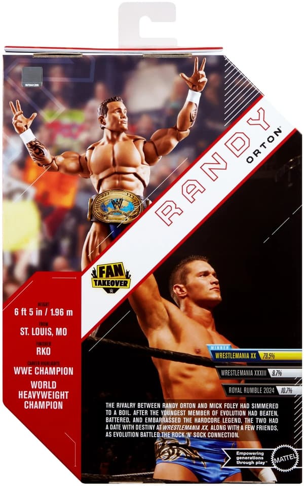 MATTEL WWE Ultimate Randy Orton Action Figure