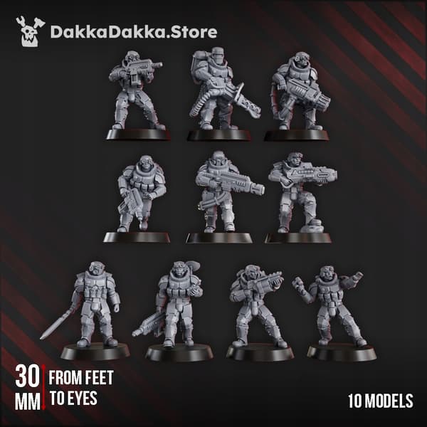 The Phaeton Tactical Squad x5 DakkaDakkaStore