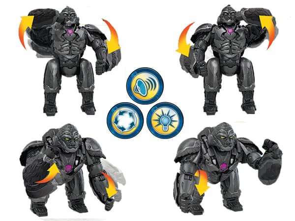 TRANSFORMERS COMMAND & CONVERT OPTIMUS PRIMAL F3937