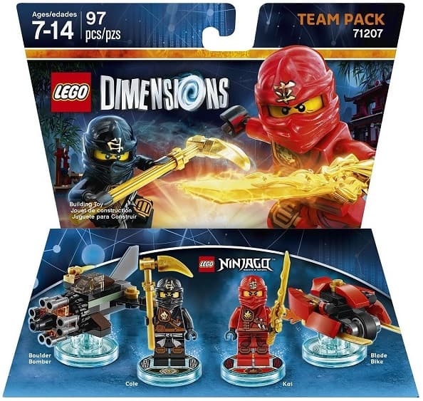 LEGO DIMENSIONS NINJAGO TEAM PACK 71207