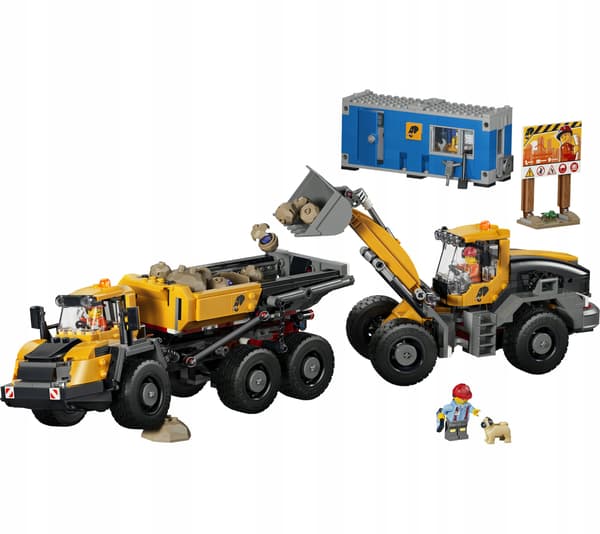 LEGO City 60494 Dump Truck and Front-Loader