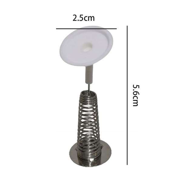 Children's DIY Clay Spring Head-Shaking Accessory – Dancing Head – Silver