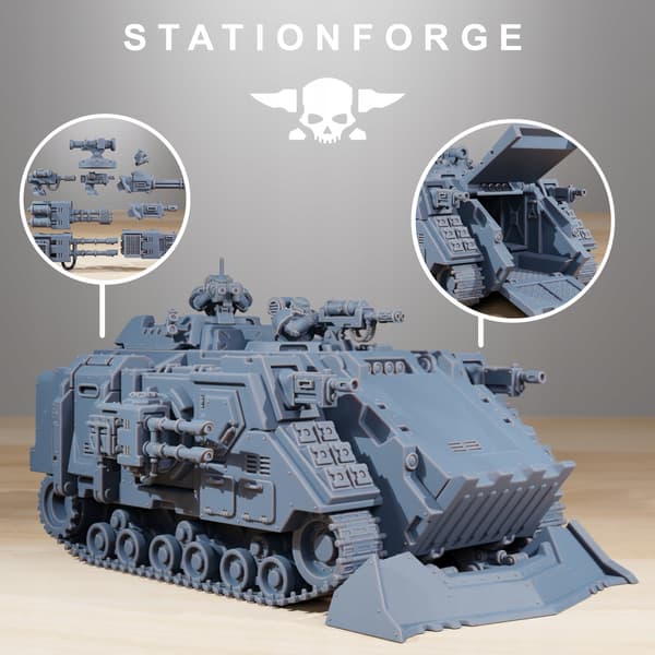 Socratis Dominator Tank – Station Forge – 3D-utskrift