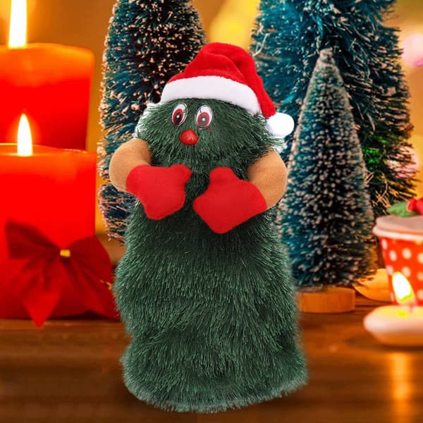 Singing, Electric, Long-lasting, Dancing Christmas Tree Toy – Medium-sized