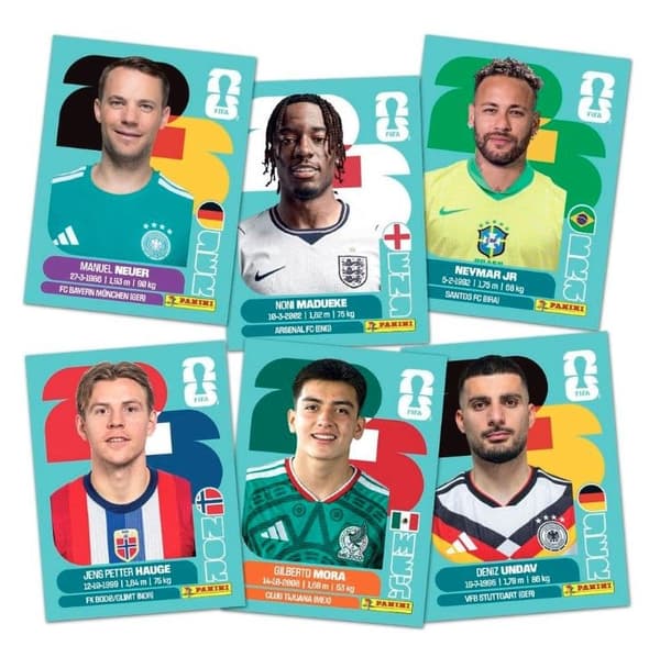 Panini FIFA World Cup 2026 – World Cup Update Set – 120 stickers