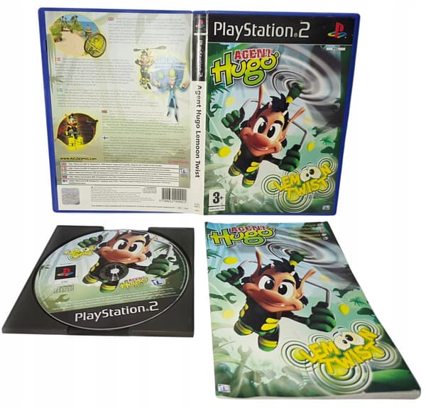 Agent Hugo LEMOON TWIST PS2 – READ THE DESCRIPTION!