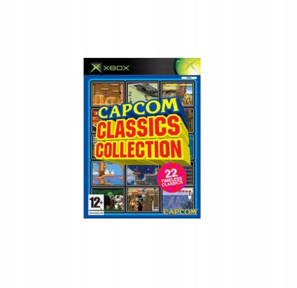 XBOX CONSOLE GAME: CAPCOM CLASSICS COLLECTION – 22 TIMELESS CLASSICS