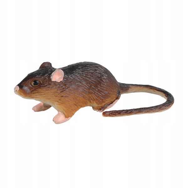 Realistic mouse model Sculptures Collectables Educational mice B-style toy