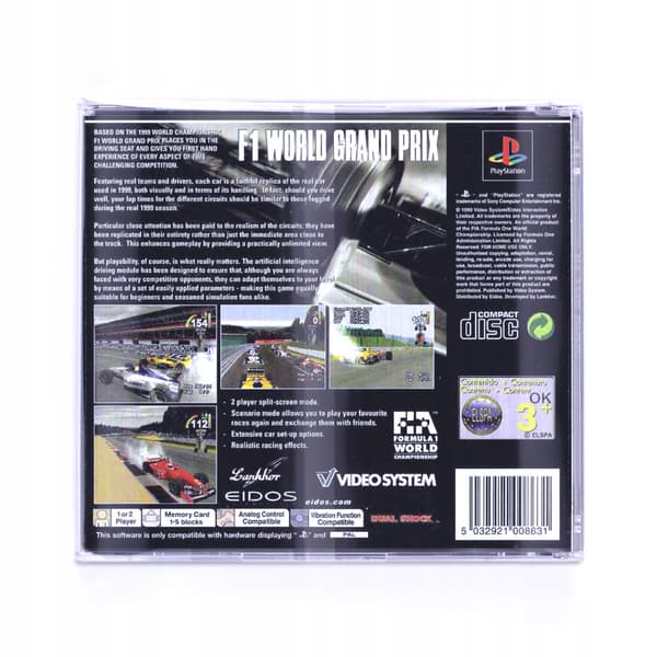 F1 World Grand Prix | PS1/PSX | ENG
