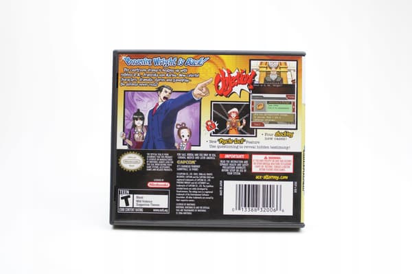 Phoenix Wright: Justice for All – Nintendo DS boxed version