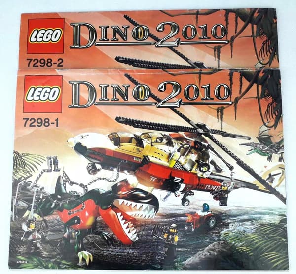 Lego System Dino 7298 - INSTRUCTIONS
