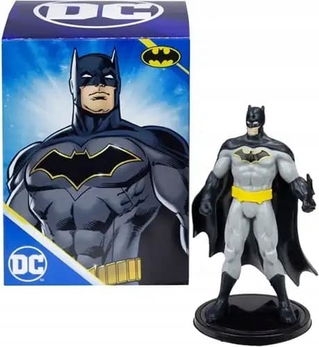 BATMAN COLLECTOR’S FIGURE – SUPERHERO WITH ILLUMINATED LED STAND – DC