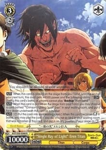 Attack on Titan Weiss Schwarz Cards, 8-pack, vol. 2