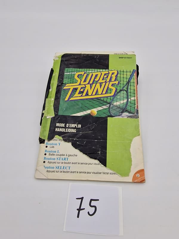 NINTENDO SNES SUPER TENNIS