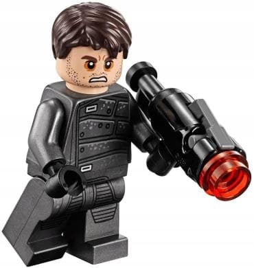 Lego minifigure @@@ AGENT BALA-TIK + WEAPON @@@ from set 75180