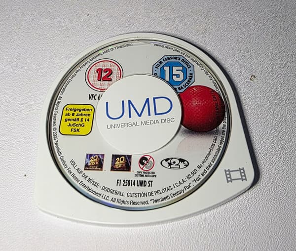 Dodgeball PSP Video Disc BDB