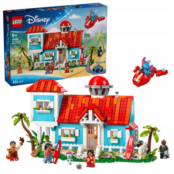 LEGO Disney 43268 Lilo & Stitch Beach House