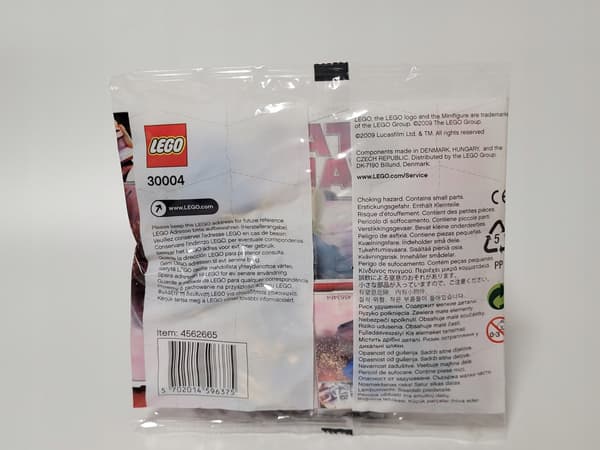 30004 Lego Star Wars Battle Droid on STAP polybag, MISB, 2009