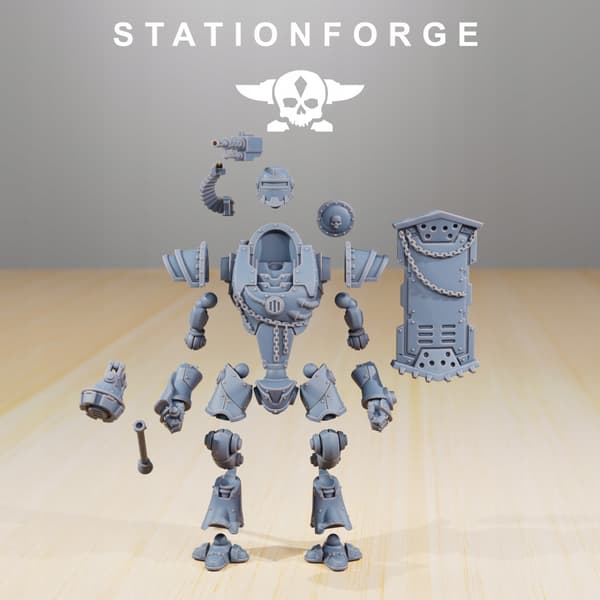 Scavenger Exutars, 3 st. – Station Forge – 3D-utskrift