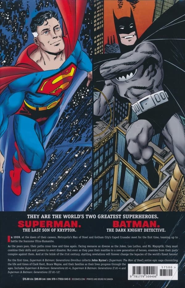 Superman and Batman: Generations Omnibus by John Byrne