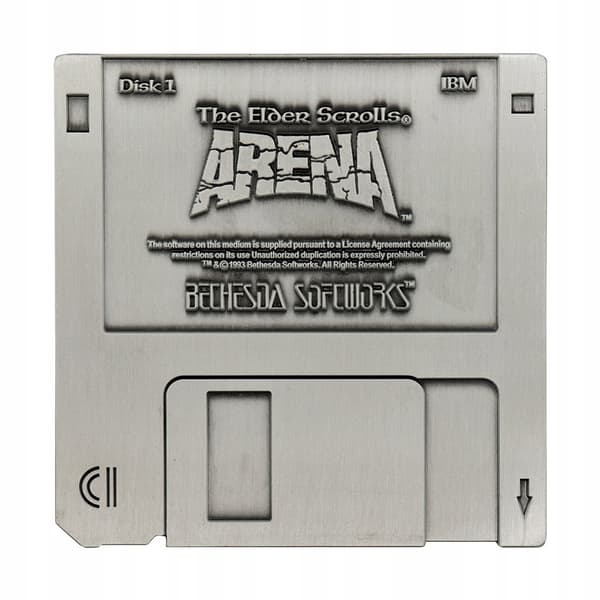Fanattik The Elder Scrolls Arena – floppy disc replica – limited edition