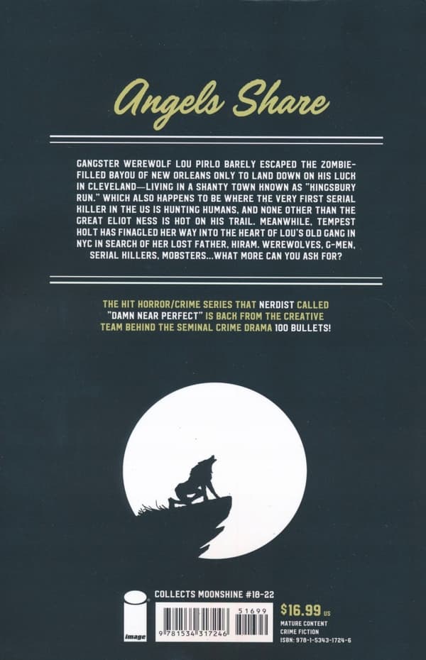 Moonshine Volume 4: The Angel's Share by Brian Azzarello