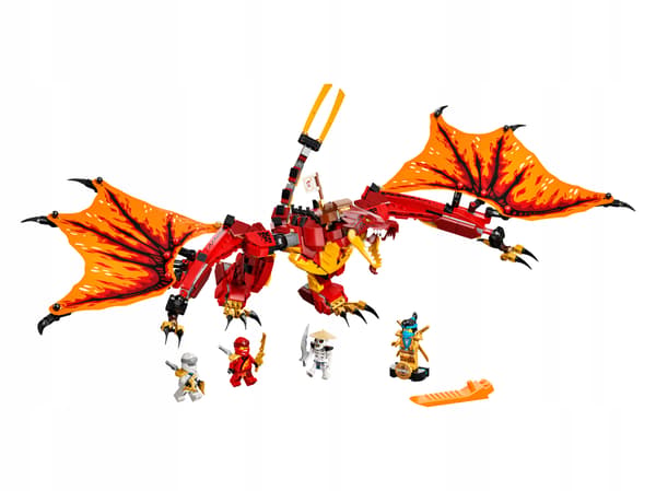 LEGO Ninjago 71753 The Fire Dragon’s Attack