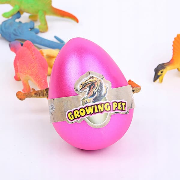 6x MAGICAL LARGE EGG – HATCHING DINOSAUR SURPRISE THAT GROWS IN WATER