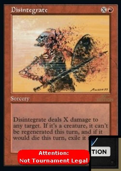 Magic: The Gathering Disintegrate