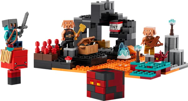 LEGO Minecraft 21185 Nether Bastion