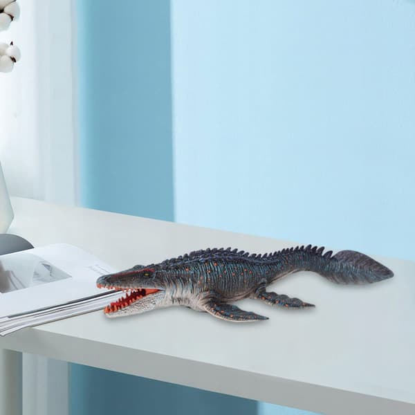 Mosasaurus Dinosaur Figurines, High-Quality Replica, 34 x 12.5 x 5.5 cm