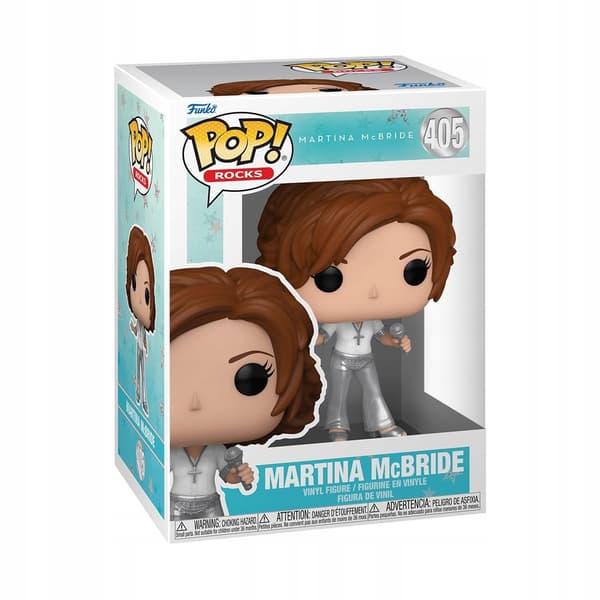 MARTINA MCBRIDE POP! ROCKS VINYL FIGURES MARTINA MCB