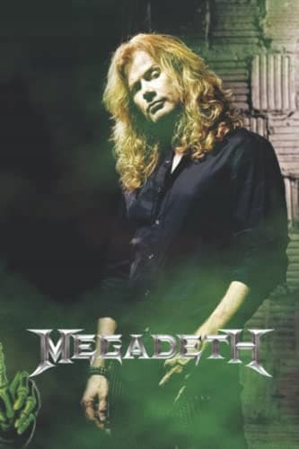 Megadeth Notebook: Cute College-Style Wide-Ruled Journal Notebook for School St