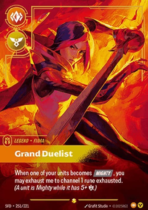 Riftbound SFD Fiora, Grand Duelist