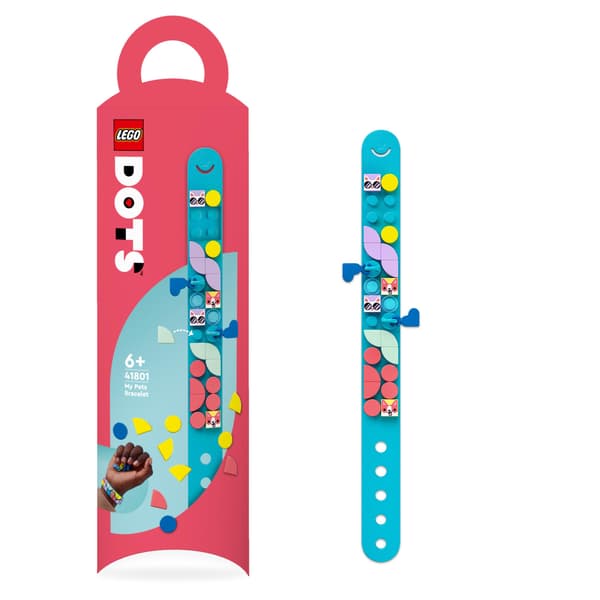 LEGO DOTS 41801 BRACELET – MY PETS UNIQUE BRICKS DESCRIPTION