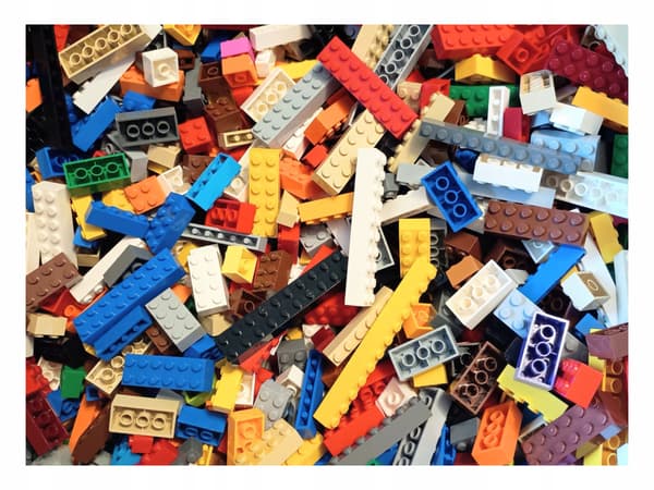 Original Lego building blocks – Brick MIX, 0.5 kg