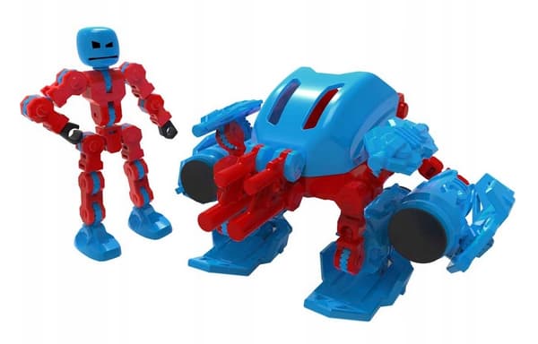 Megabot Animation Studio Figure Set + Accessories, Ages 6+, 2-in-1, Z-SCREEN ZING