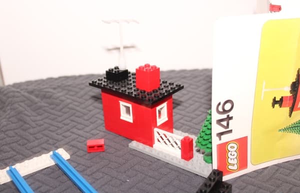 Lego CITY TOWN TRAIN 146 INSTRUCTIONS Level Crossing SET