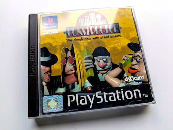 *** CONSTRUCTOR PLAYSTATION 1 PS1 PSX PSONE ***