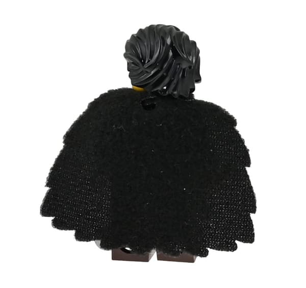LEGO Castle figure: robber knight, wolf, sword, wolf pack, cape