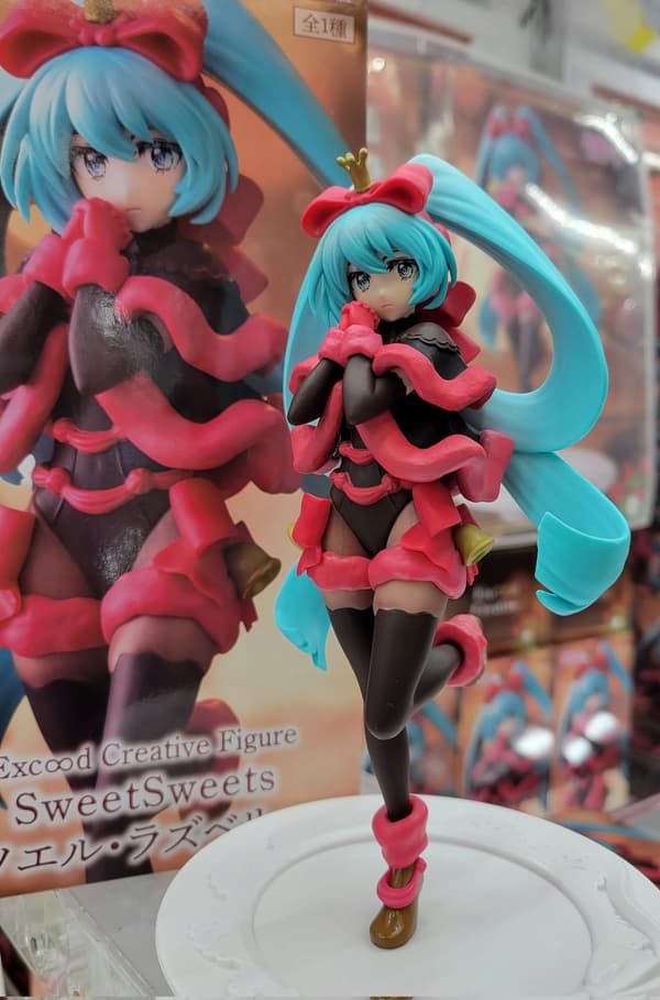 Hatsune Miku PVC Statue – SweetSweets Series: Noel Raspberry Ver. – 21 cm