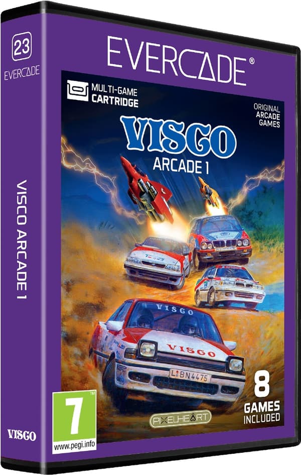 Visco Arcade 1, Evercade and 8 games!