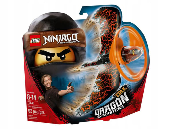 LEGO 70645 Ninjago – Cole – Dragon Master – Spinner Capsule – Dragon Attack