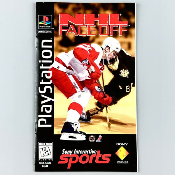 NHL Face Off | PS1 | PSX | PLAYSTATION | 3xA SET | LONG BOX