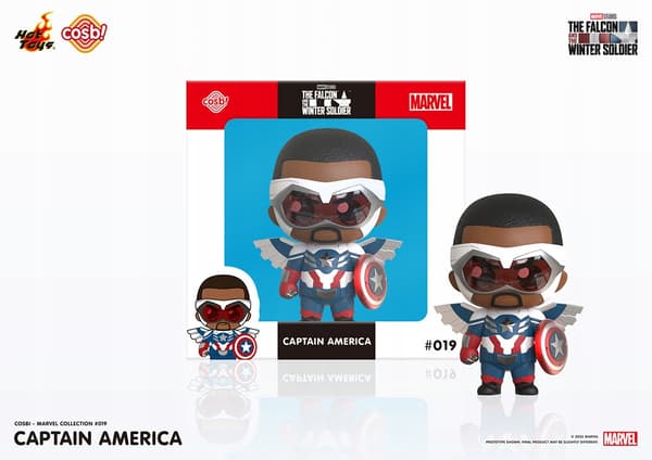 Cosb! Marvel TFAWS Captain America 9cm figurine