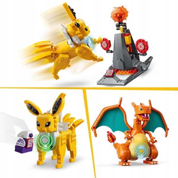 LEGO Pokémon 72167 SMART Play: Charizard vs Jolteon – The Final Battle