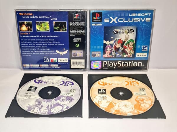 Grandia for PSX – READ THE DESCRIPTION!!