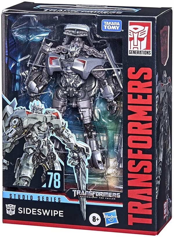 Transformers Autobot DLX TF2 Sideswipe 78 Figure