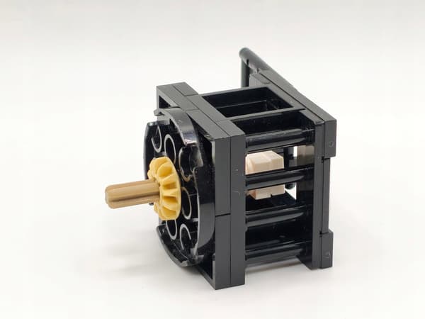 Lego Minecraft skeleton spawner skeleton