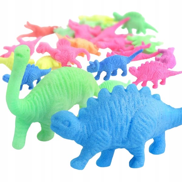 40x MAGIC WATER-GROWING DINOSAUR HATCHING BATH TOY PINOATA